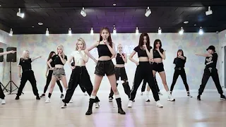 EVERGLOW"Adios"mirrored dance practice