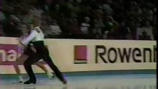 Torvill & Dean (GBR) - 1984 Worlds, Ice Dancing, Original Set Pattern ("Paso Doble") (US, CBS)