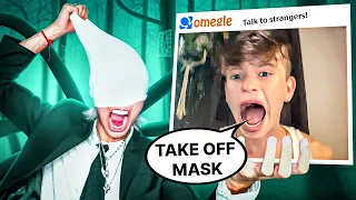 Strangers SCARED of My Face Reveal Omegle!