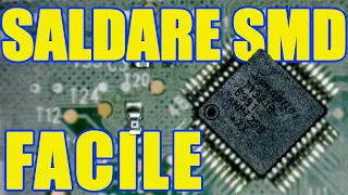 HOW TO SOLDER SMD COMPONENTS EASILY