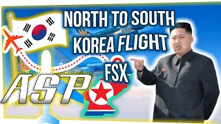 North Korea to South Korea Full Flight Gameplay | Flight Simulator 2020