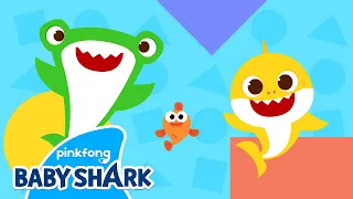 Shapes are Fun! | Baby Shark Word Song | Vocabulary for Kids | Baby Shark Official