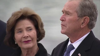 George H.W. Bush funeral | 21 gun salute outside Capitol