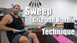 Sweep Grip and Handle Technique in Rowing
