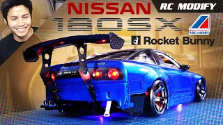 RC Modify 25 Part 2 | NISSAN 180SX Rocket Bunny - RC Car