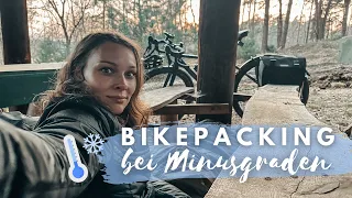 SOLO-Bikepacking im WINTER + Overnighter 🚲 230KM spontan von Hannover nach Cuxhaven