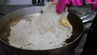 주물솥으로 만드는 고소한 누룽지 / How To make Scorched Rice / Korean Street Food