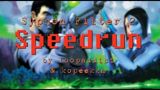 Syphon Filter 2 Speedrun WR 1:05:41 (by loopaddict & kopeekka)
