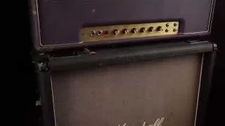 Marshall JMP MK-1 Super Bass Amp Demo with 1552 2x15