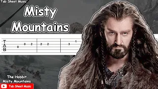 The Hobbit - Misty Mountains Guitar Tutorial