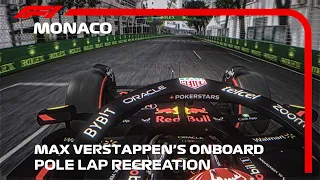Max Verstappen's Pole Lap | 2023 Monaco Grand Prix