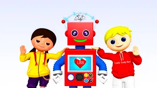 Dance Like A Robot | 👼Little Baby Bum - Preschool Playhouse