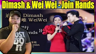 FIRST LISTEN TO: Dimash & Wei Wei - Join Hands (Golden Panda Awards) {REACTION}