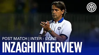 INTER vs LIONE 2-2 | SIMONE INZAGHI EXCLUSIVE POST MATCH INTERVIEW  [SUB ENG]🎤⚫️🔵