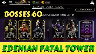 Edenian Fatal Tower 2023 | 60 bosses | Beat By Gold Team | Mk Mobile