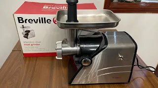 UNBOXING Breville meat grinder