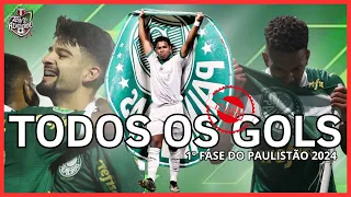 todos gols Palmeiras no paulistão - 1º colocado no geral - invicto