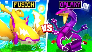 GALAXY Vs FUSION POKEMON In MINECRAFT!