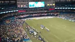 Brazil vs Chile - Player intros and anthems