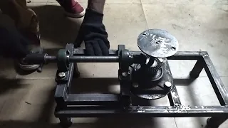 quick lifting jack using bevel gear   mechanism mechanical mini project