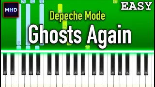 Depeche Mode - Ghosts Again - Piano Tutorial [EASY]