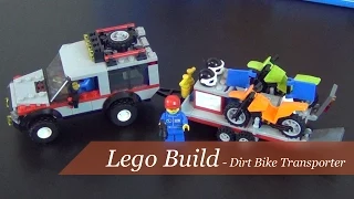 Lego Build - Lego City Dirt Bike Transporter Set #4433