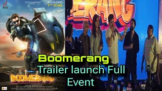 Jeet Boomerang Trailer Launch Full Event