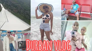 TRAVEL VLOG : LET'S GO TO DURBAN🌊🏖️ | South African Couple YouTubers