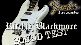 Fender Ritchie Blackmore Stratocaster SOUND TEST