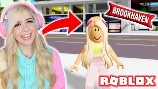 PLAYING BROOKHAVEN FOR THE FIRST TIME! (ROBLOX BROOKHAVEN)