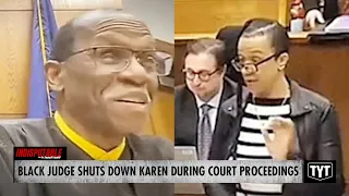 WATCH: Black Judge SHUTS DOWN Courtroom Karen #IND