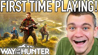 Playing Way of the Hunter for the First Time!