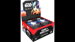zeagle ~ Star Wars Unlimited Spark of Rebellion Booster Box Break