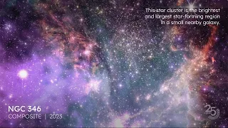 25 Years of Chandra: 2024 Image film loop (with voiceover)