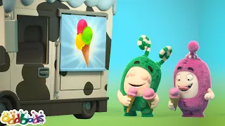 Ice Cream Delight | Oddbods - Food Adventures | Cartoons for Kids