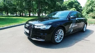 Тест драйв AUDI A6 C7 2016 FL 249 лс