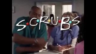 Scrubs-Friends intro parody/Клиника-пародия на заставку "Друзей"