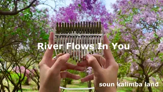 (Easy) Yiruma - River Flows in you [ kalimba cover with tabs ]