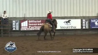 Bet U Love This Kid ridden by Shaelyn F Vering  - 2015 NRHA Derby (Youth (Show 2))