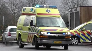 [Drietoon] Chevy Ambulance 06-166 met spoed vanaf post Groenlo
