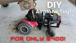 DIY Airplane Tug