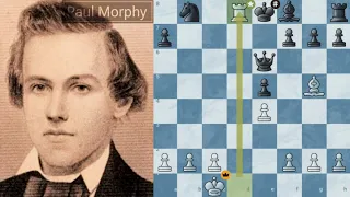 Greatest Chess Games Of All Time | Game 1| Opera Game ( Paul Morphy VS Duke of Brunswick ) #chess