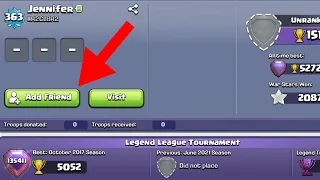 How to add friends in clash of clans 2022