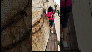 THE WORLD'S MOST DANGEROUS HIKE! ( Mount Huashan)