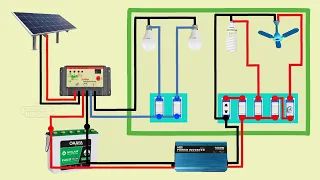 solar inverter connection diagram