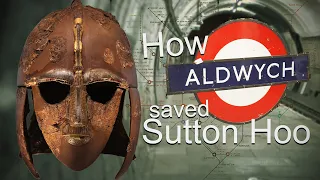 Where were the Sutton Hoo Treasures during World War Two?