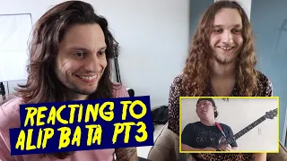 METAL GUITARISTS REACT TO ALIP BA TA PART 3 - Semoga