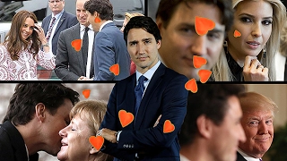 The Justin Trudeau effect: famous faces who've fallen for the Canadian PM's charm