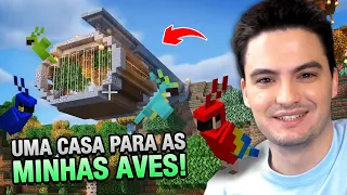 CONSTRUÍ UM TEMPLO DAS AVES NO MINECRAFT #1-54 [+10]