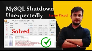 [Solved Error] MySql Shutdown Unexpectedly 2023 Update MySql not starting in Xampp Server Part-2